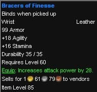 Bracers of Finesse