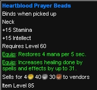 Heartblood Prayer Beads